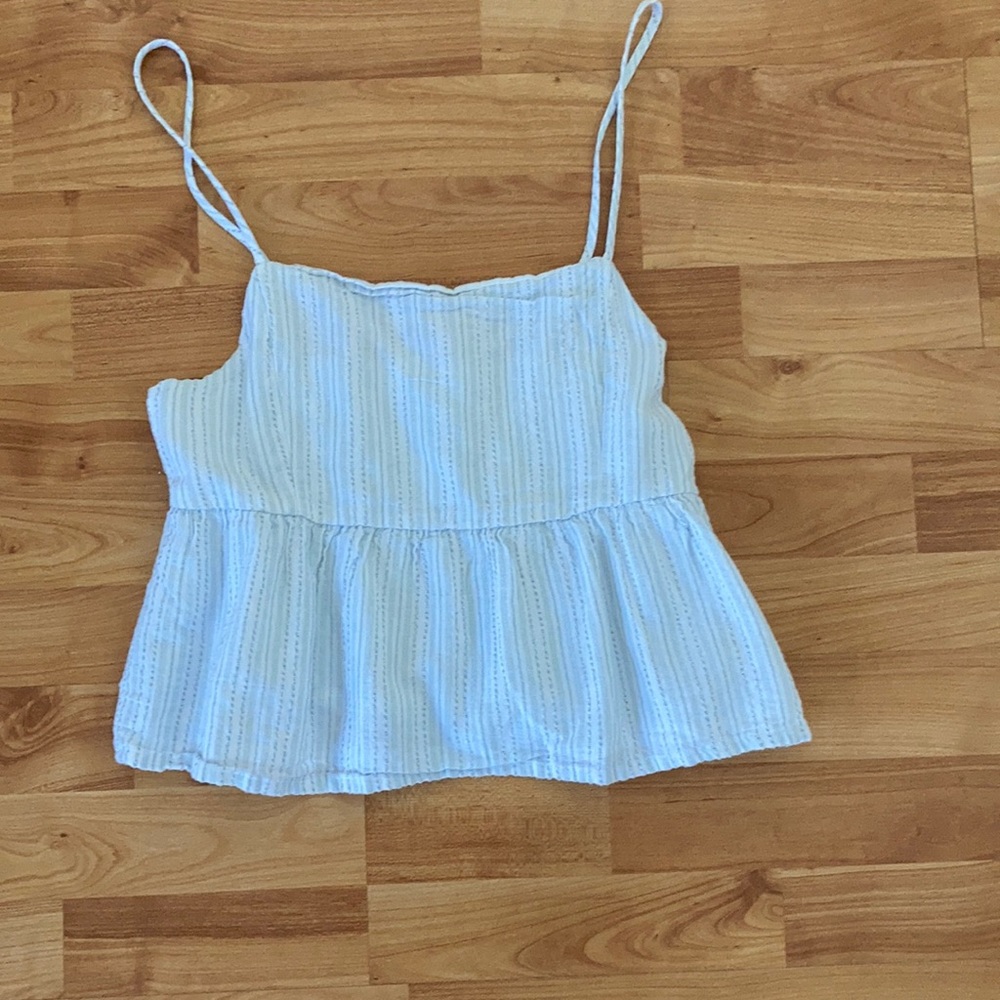Striped Spaghetti Strap Top